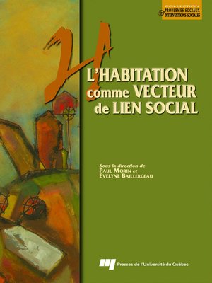cover image of L' habitation comme vecteur de lien social